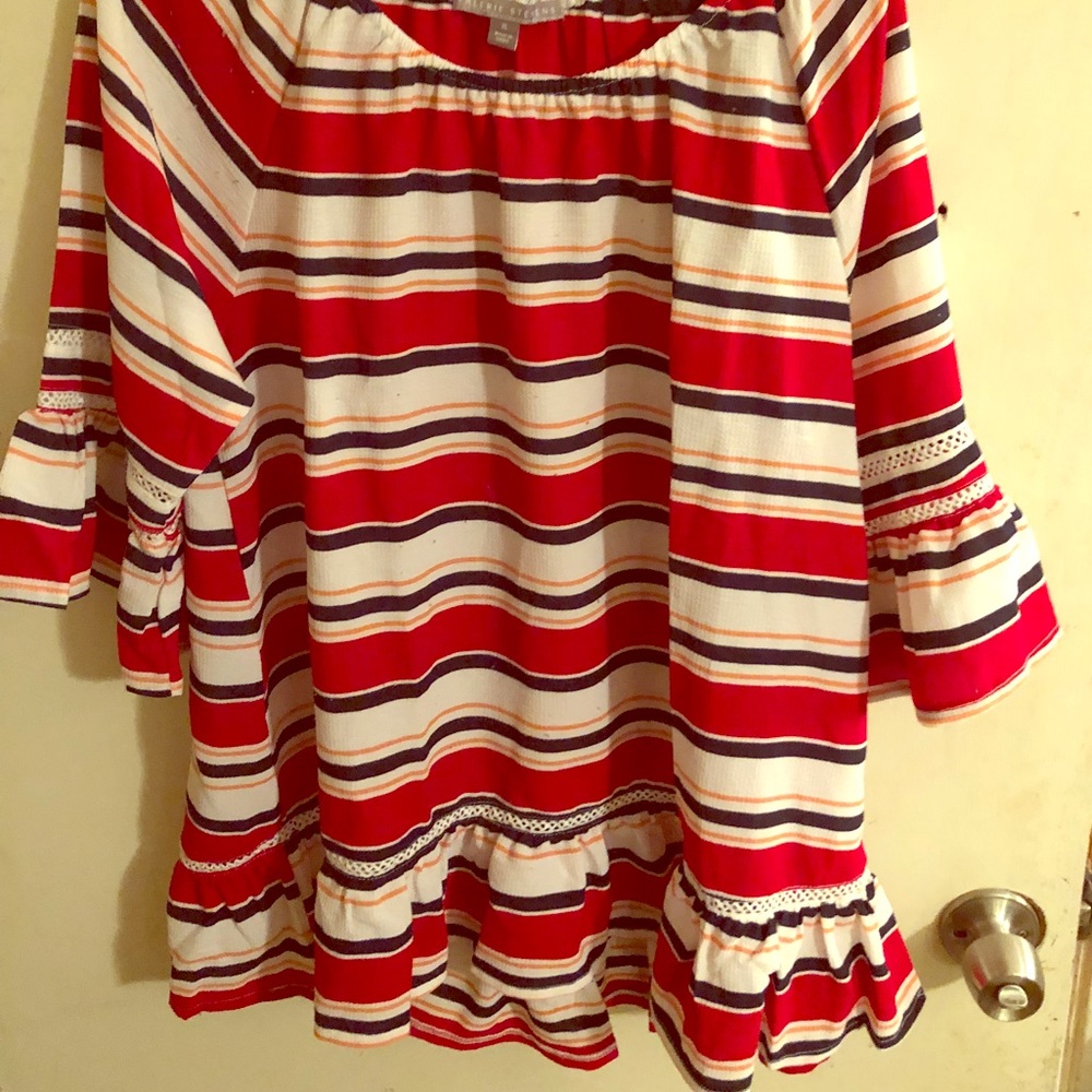 Ruffled hi-low